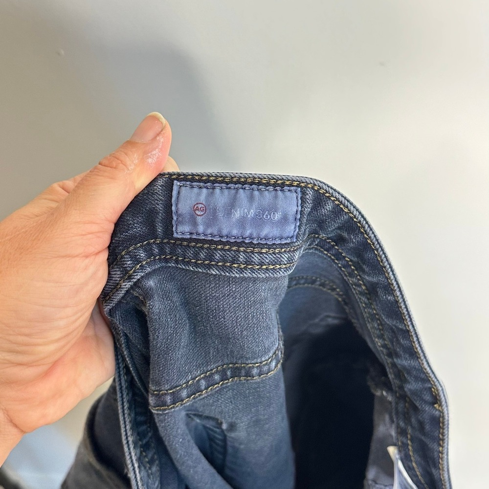 AG Adriano Goldschmied The Everett Slim Straight Mens 34X28 Dark Wash 360 Jeans - Picture 7 of 12